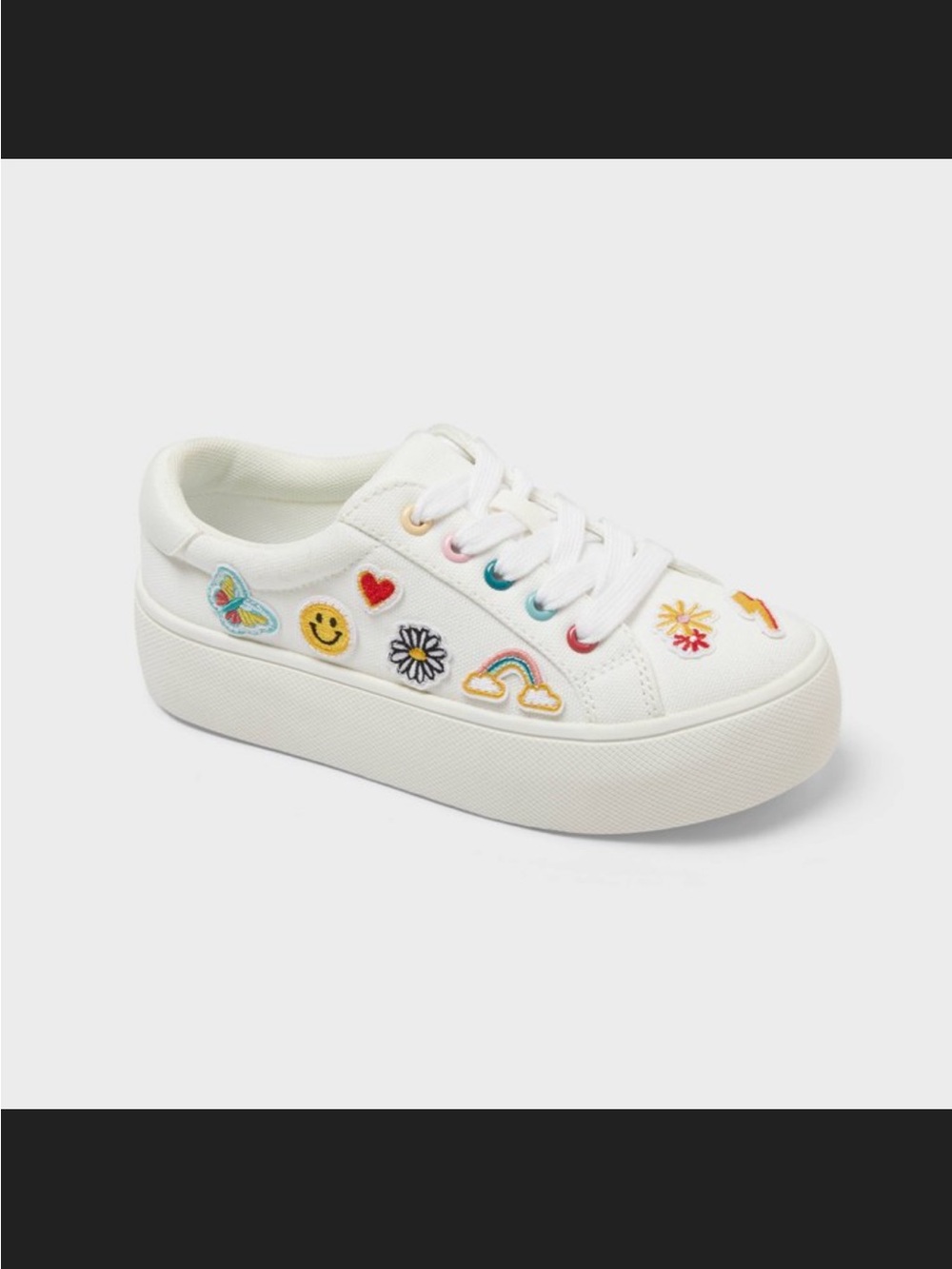 Kids' Wren Platform Lace-Up Sneakers
- Cat & Jack™ White